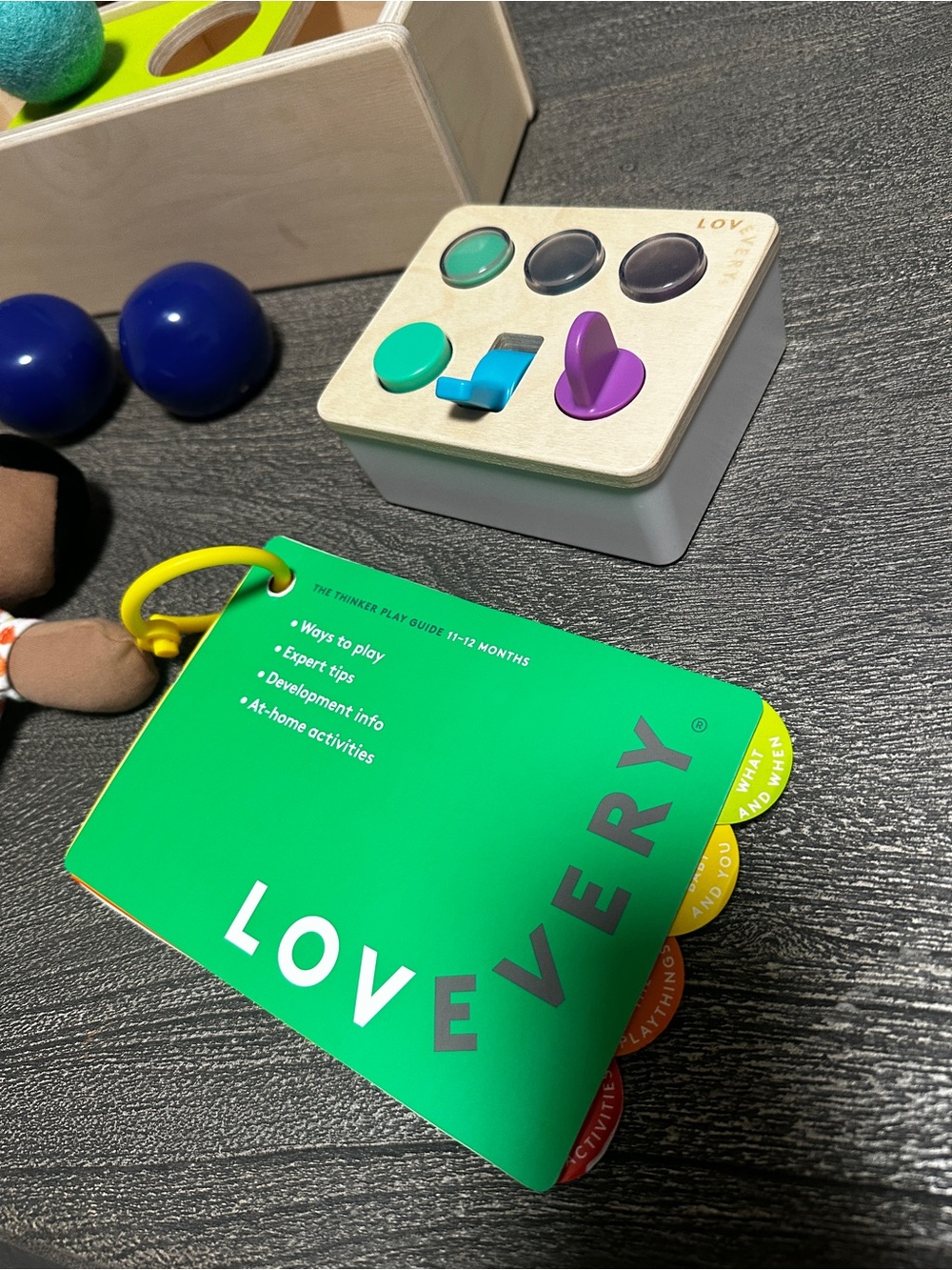 The Thinker Play Kit Lovevery- Multicolor Educational Toy Set for Baby/Toddlers - Picture 5 of 11